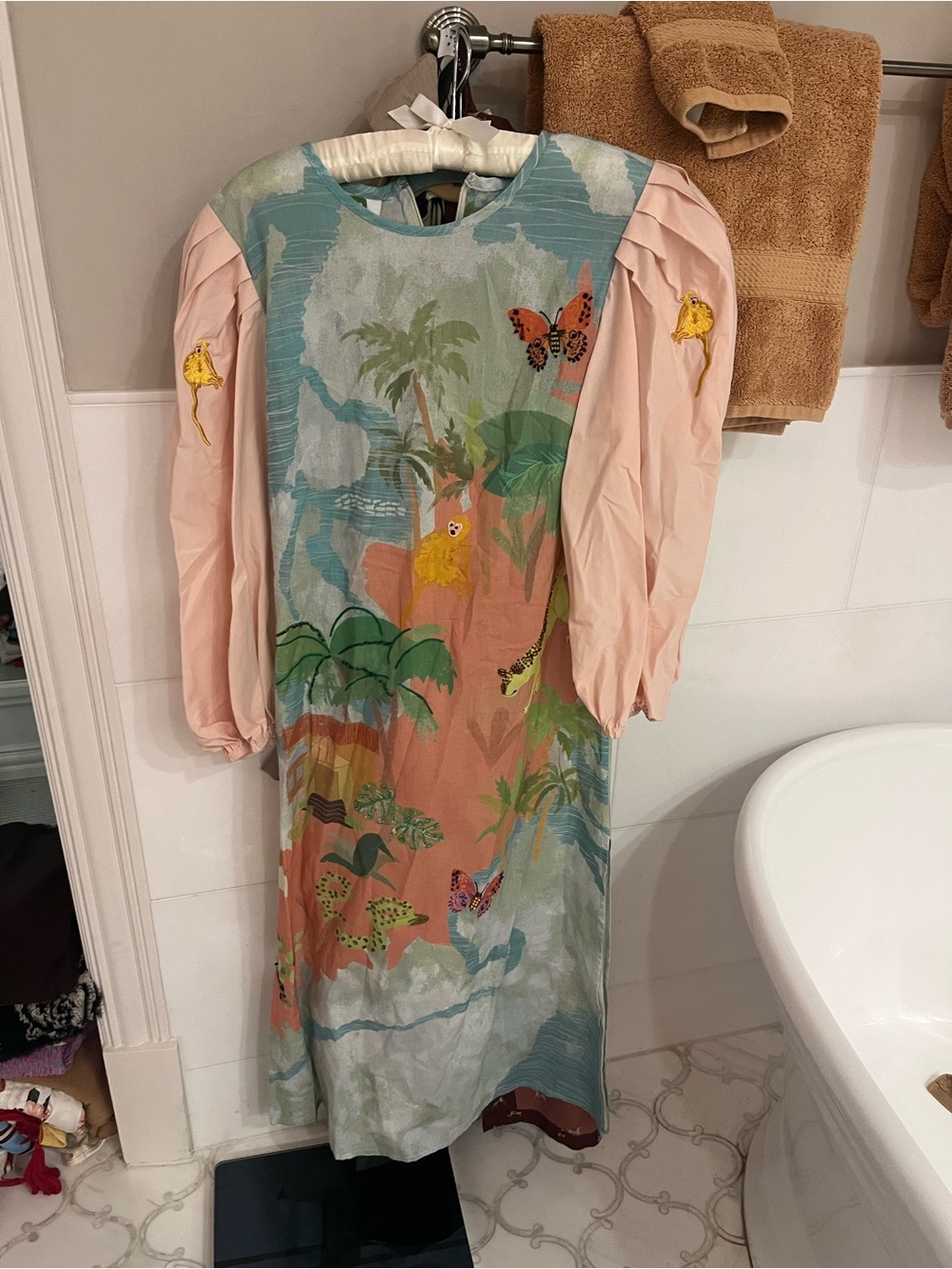 Rio dress in Iquitos print